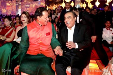 Celebs At T Subbarami Reddy Grandson Keshav Wedding Reception